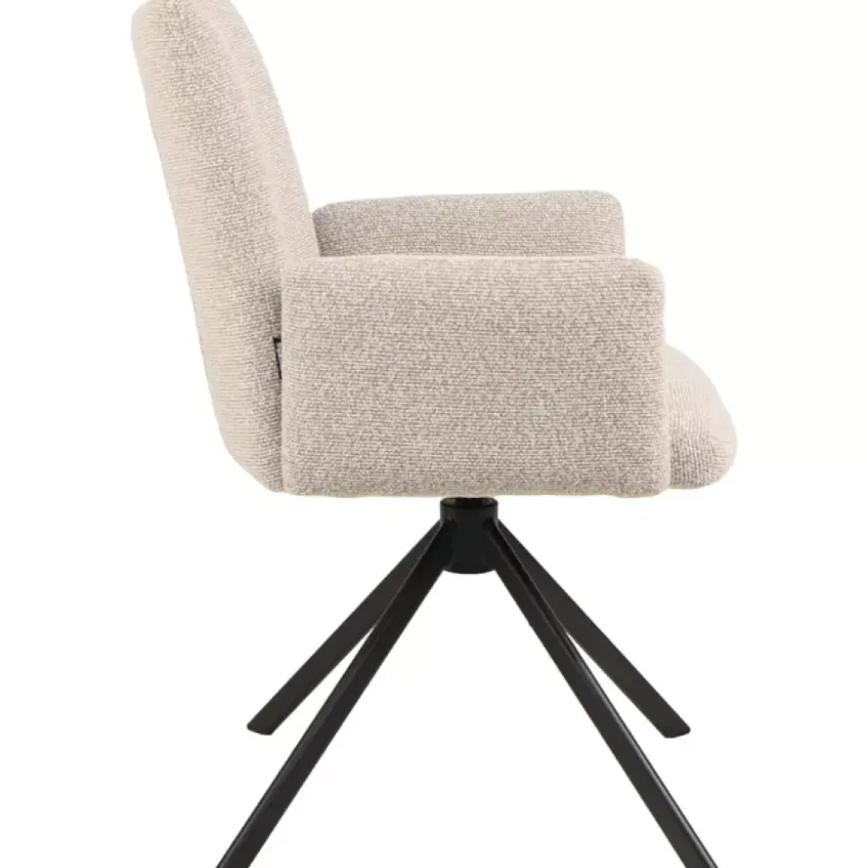 Ada Spisestol Beige m/ armlen