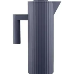 Alessi - Plissé - Termokanne - 1 l Grå