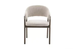 Alma Spisestol Beige Med Mørke Bein
