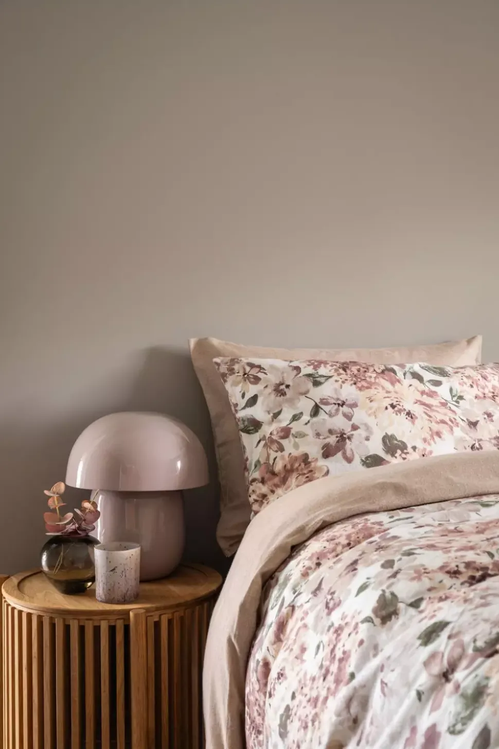 Amalie Sengesett Flanell Beige 140x200