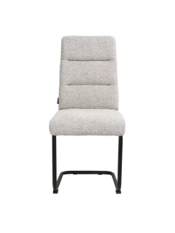 Andrine Spisestol, Beige Tekstil