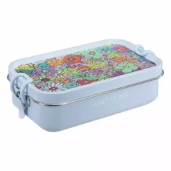 Anette Moi Lunsjboks Blomster Blå 1L