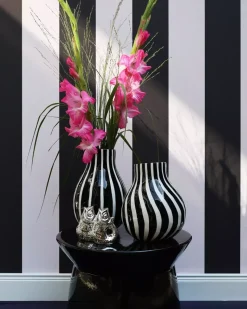 Artisan Vase Svart/Hvit