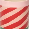 Au Maison Urtepotte Vridd Rød/Rosa/Grønn H11xD10 Cm