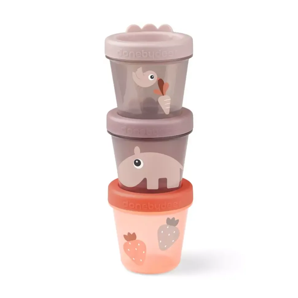 Baby Food Container S/3 Ozzo Powder