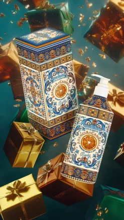 Badeskum & Dusj Orange Cinnamon 1L