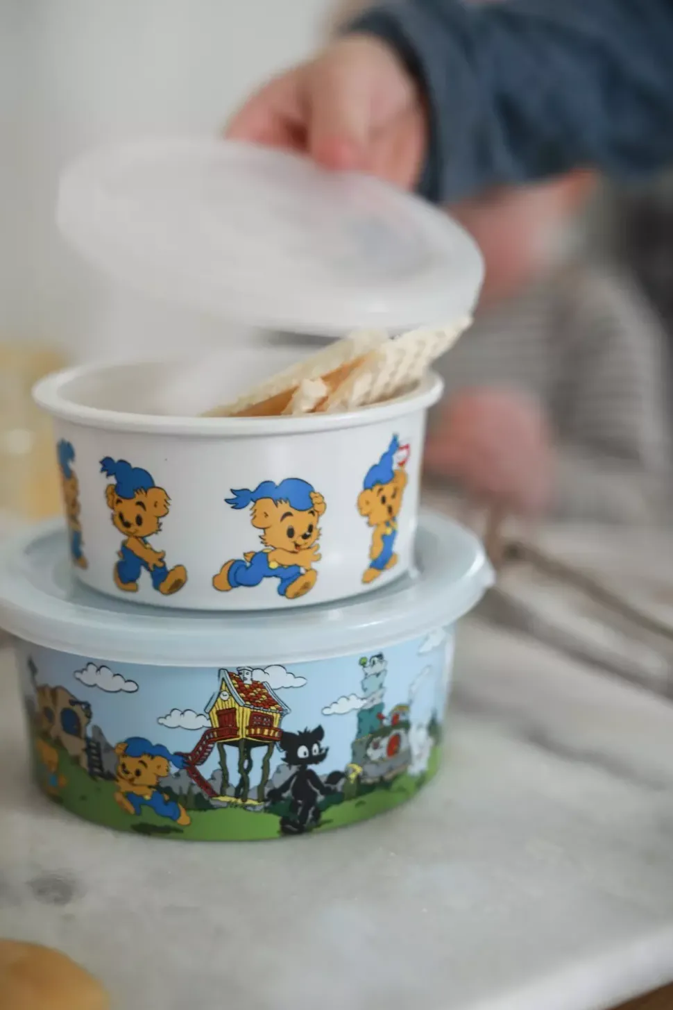 Bamse, Snackboks, 2-Pack