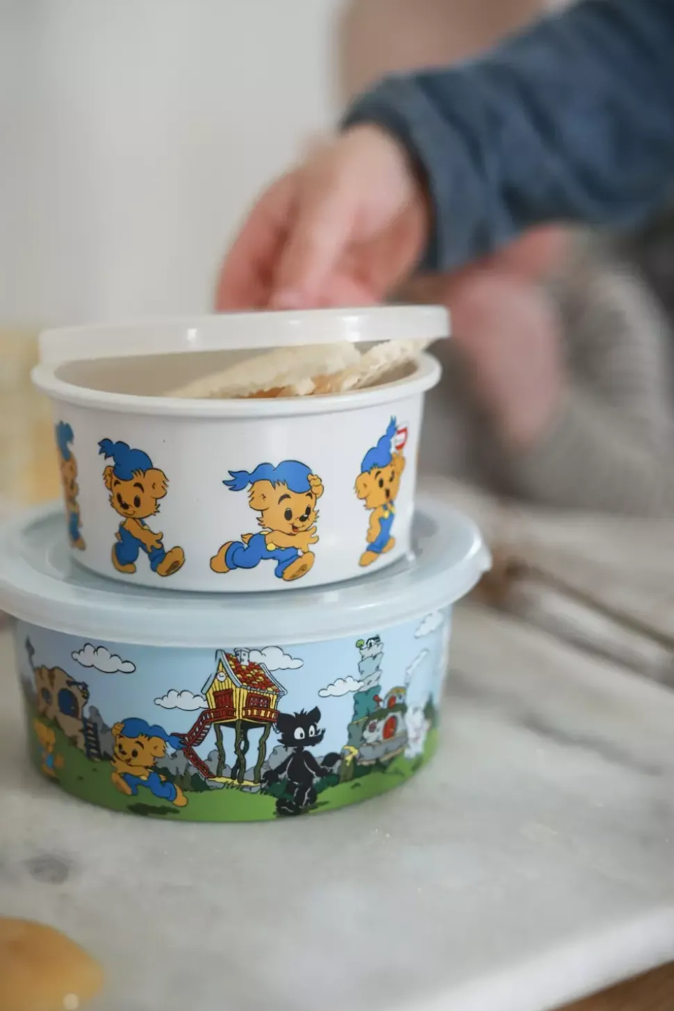 Bamse, Snackboks, 2-Pack