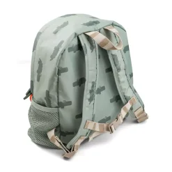 Barneryggsekk Croco Grønn 10 L