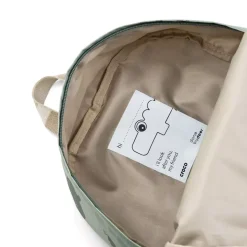 Barneryggsekk Croco Grønn 10 L