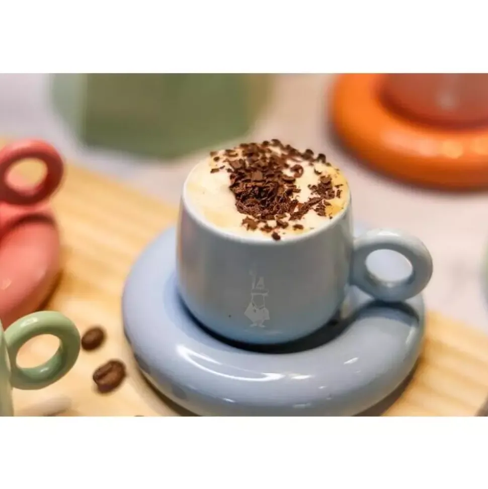 Bialetti - Mercato Della Frutta - Espressokopp m/underskål 8 deler - 7 cl