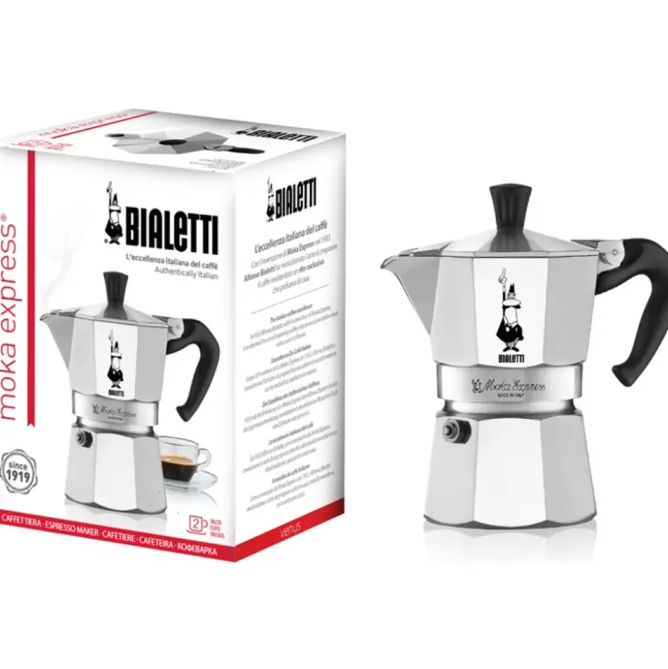 Bialetti - Moka Express - Espressokoker 2-kp - 10 cl