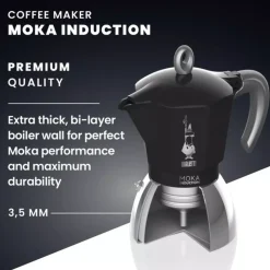 Bialetti - Mokka induction - Espressokoker 6 kp - 28 cl