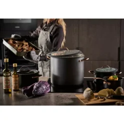Black Copper - Gryte m/dampkurv - 18 l