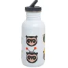 Blafre Brillebjørn Stålflaske - Lys Blå 500ml