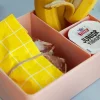 Blafre Matboks I Plast Treroms - Blomst Rosa