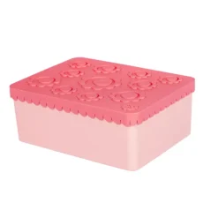 Blafre Matboks I Plast Treroms - Blomst Rosa
