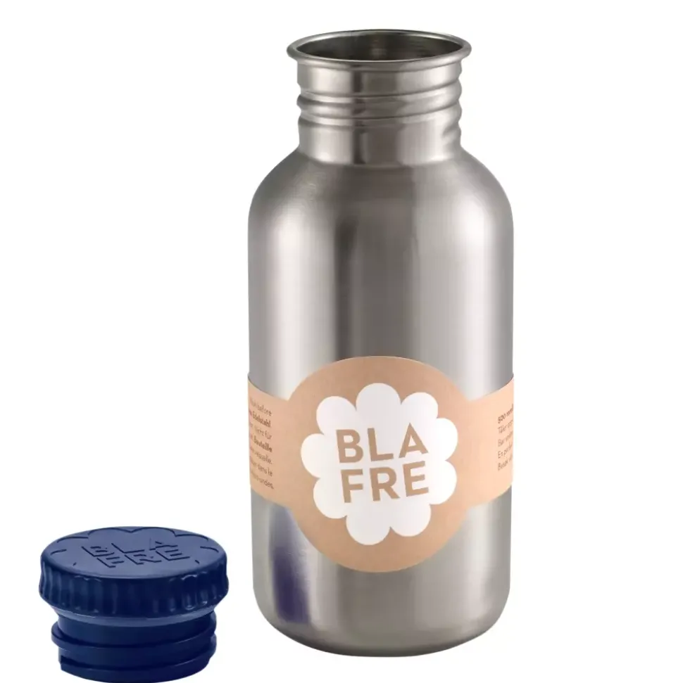 Blafre Stålflaske - Marineblå 500 Ml