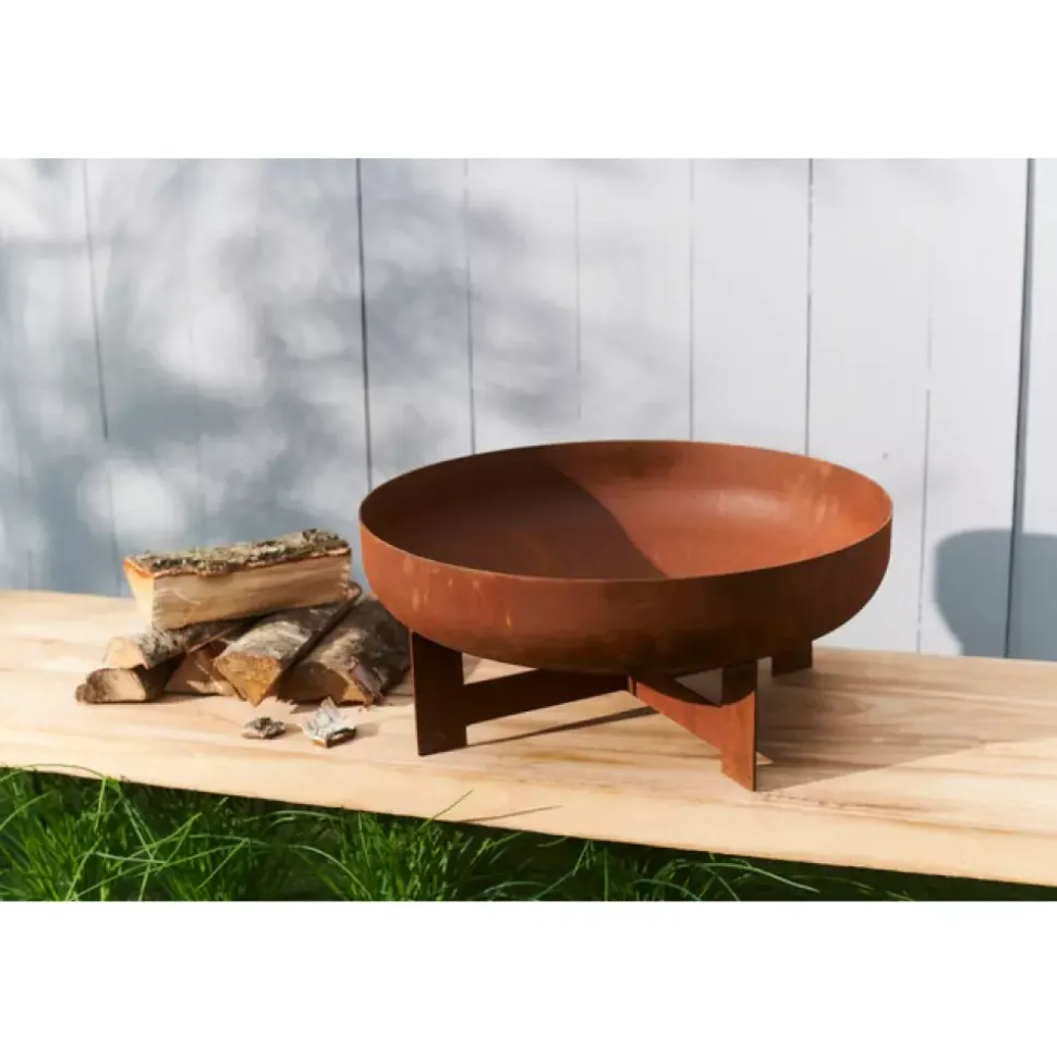Bålpanne Rust D60 H24