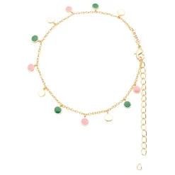 Boho Armbånd Grønn/Rosa