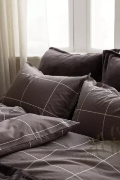 Borås Cotton Billie Sengesett 200x220/250x70 Brun