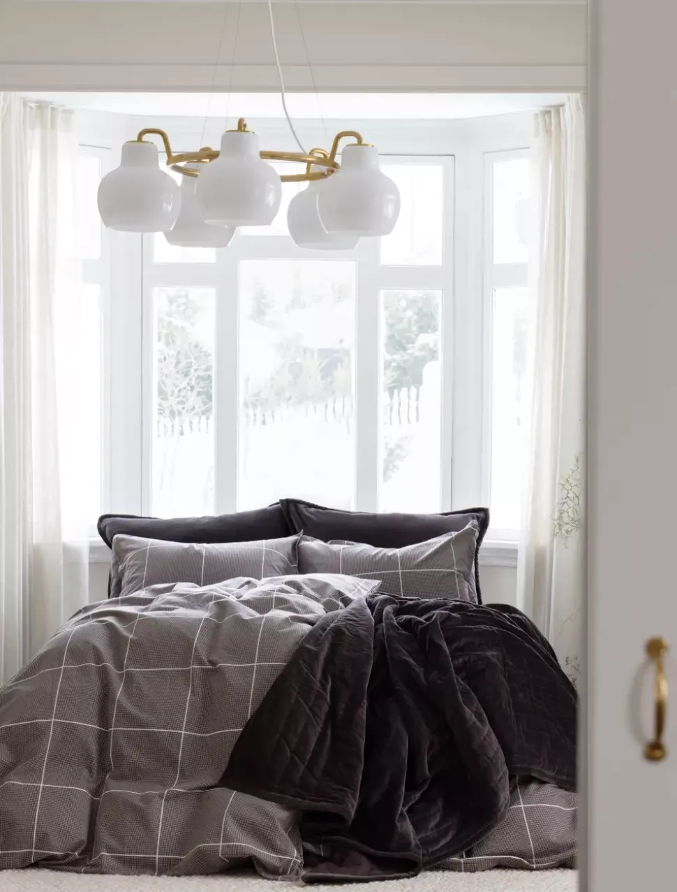 Borås Cotton Billie Sengesett 140x200/50x70 Brun