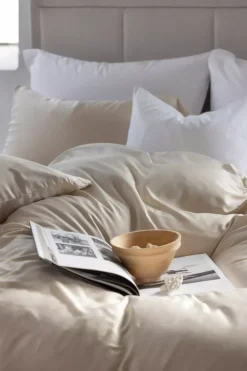 Borås Cotton Bliss Sengesett 140X220/50X70 Champagne