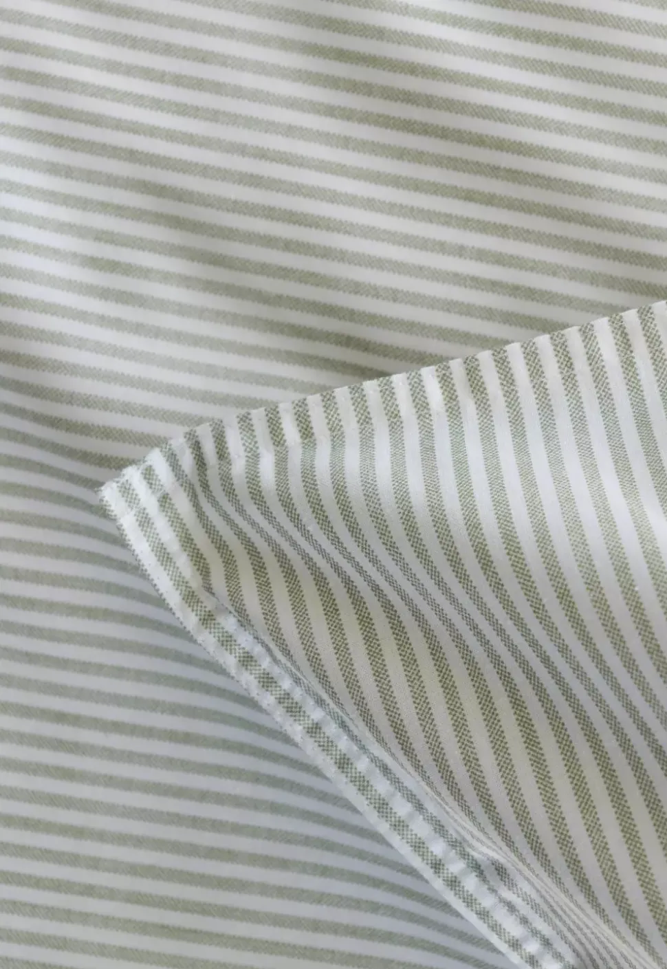 Borås Cotton Cille sengesett 200x220/2*50x70 Grønn