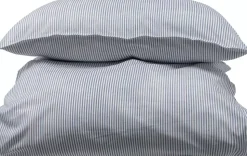 Borås Cotton Cille sengesett 140x200/50x70 Blå