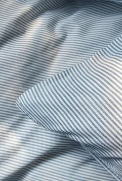 Borås Cotton Cille sengesett 140x200/50x70 Blå