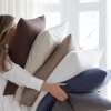 Borås Cotton Cloud Putevar 50x70 Lys Beige
