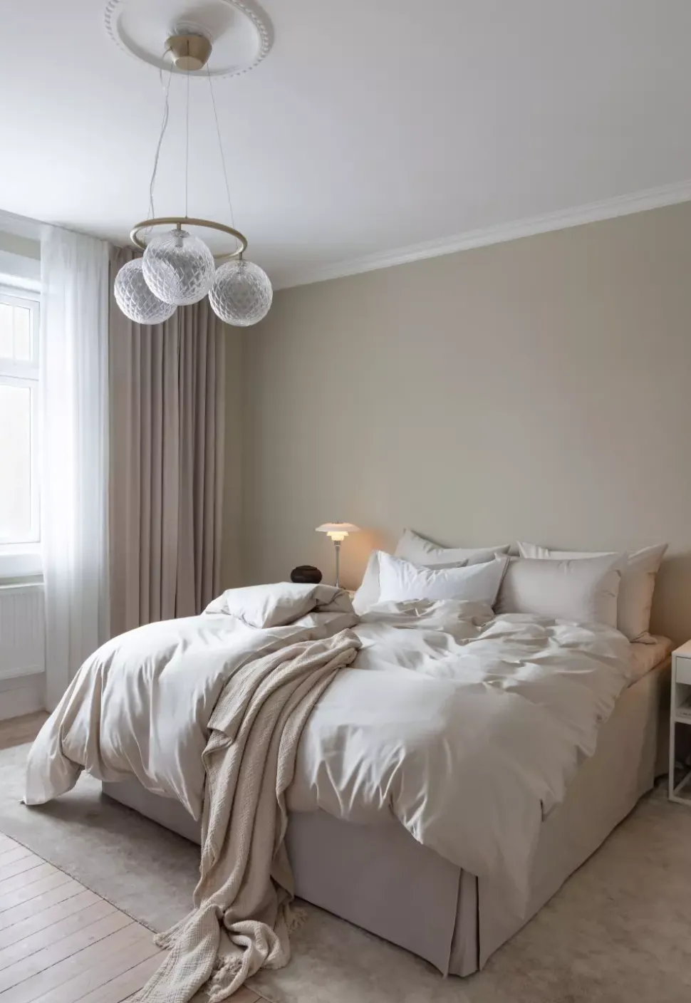 Borås Cotton Cloud Putevar 50x70 Lys Beige