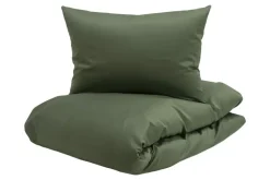 Borås Cotton Cloud Sengesett 140X220/50X70 Grønn / Green