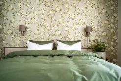 Borås Cotton Cloud Sengesett 140X220/50X70 Grønn / Green