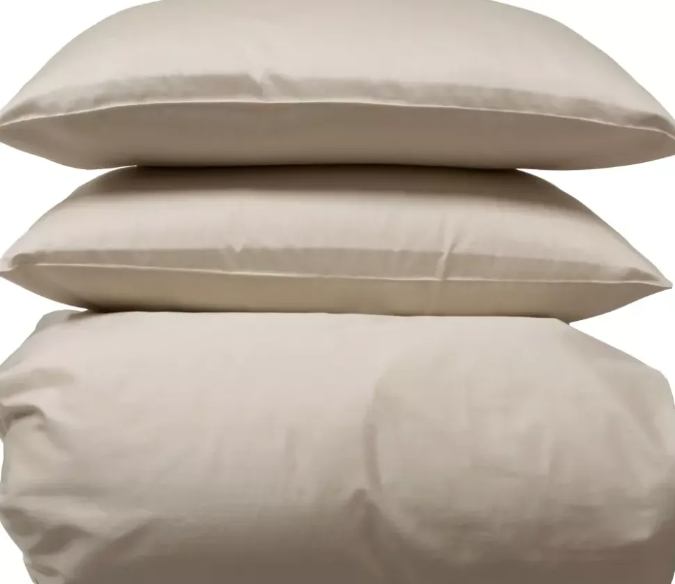 Borås Cotton Cloud Sengesett 140x200/50x70 Lys Beige