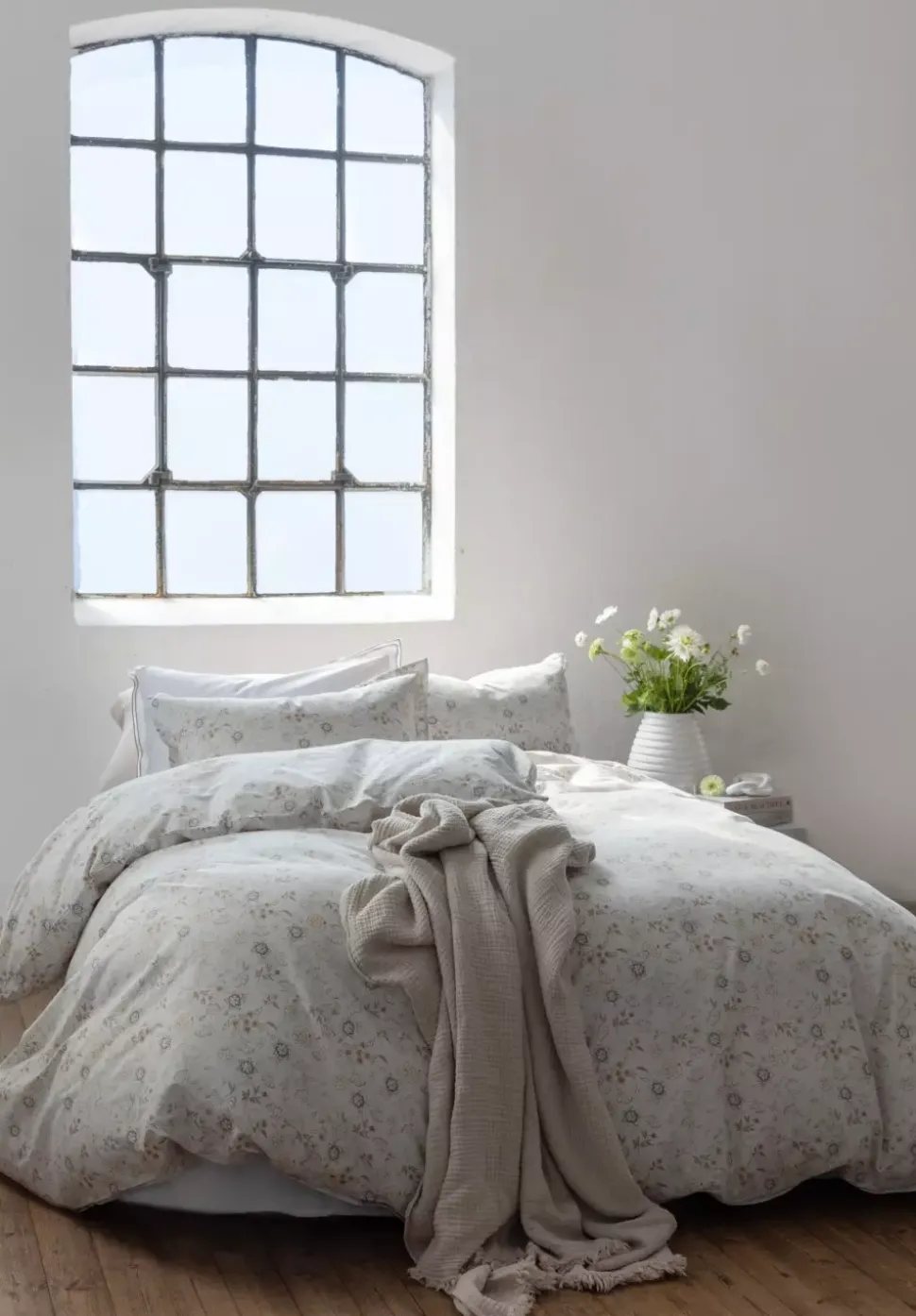 Borås Cotton Liva sengesett 140x220/50x70 Blå