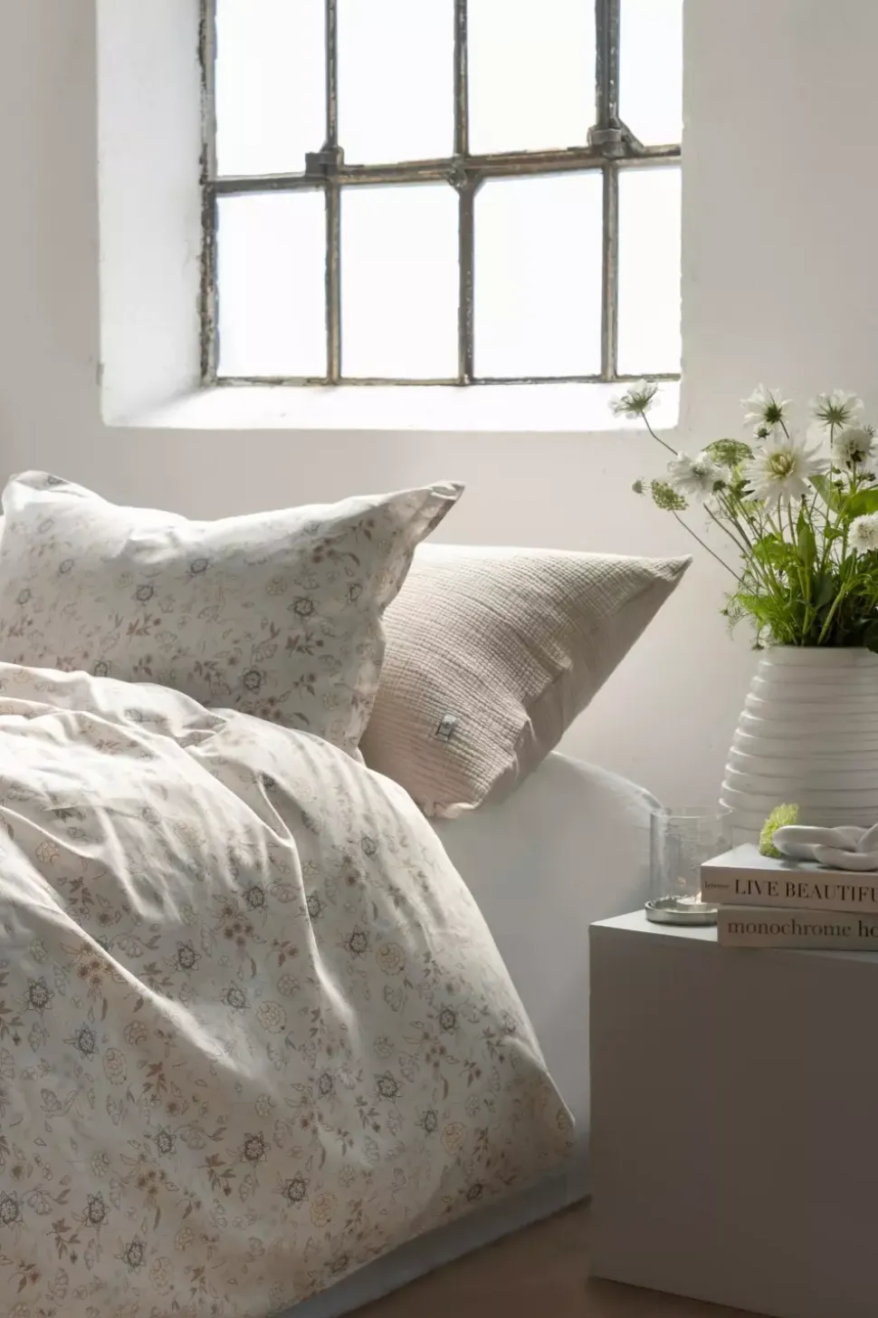 Borås Cotton Liva sengesett 140x220/50x70 Blå