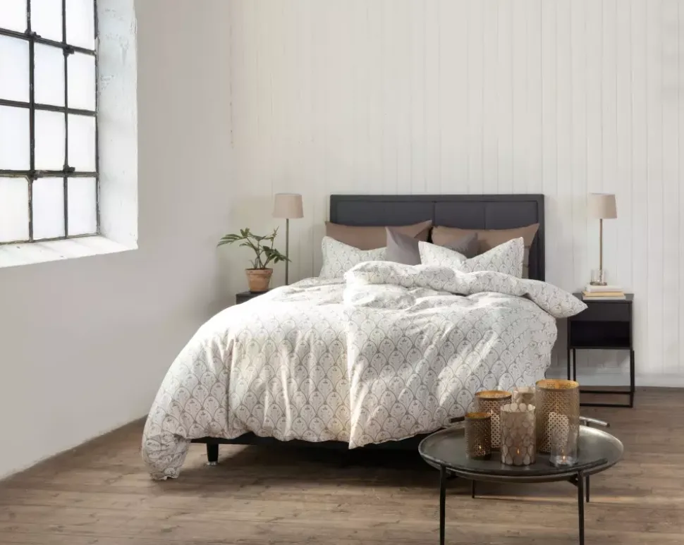 Borås Cotton Marino Sengesett 140X220/50X70 Grå
