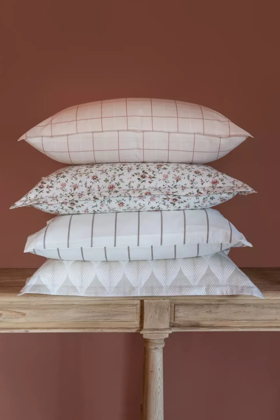Borås Cotton Roanne sengesett 140x200/50x70 Beige