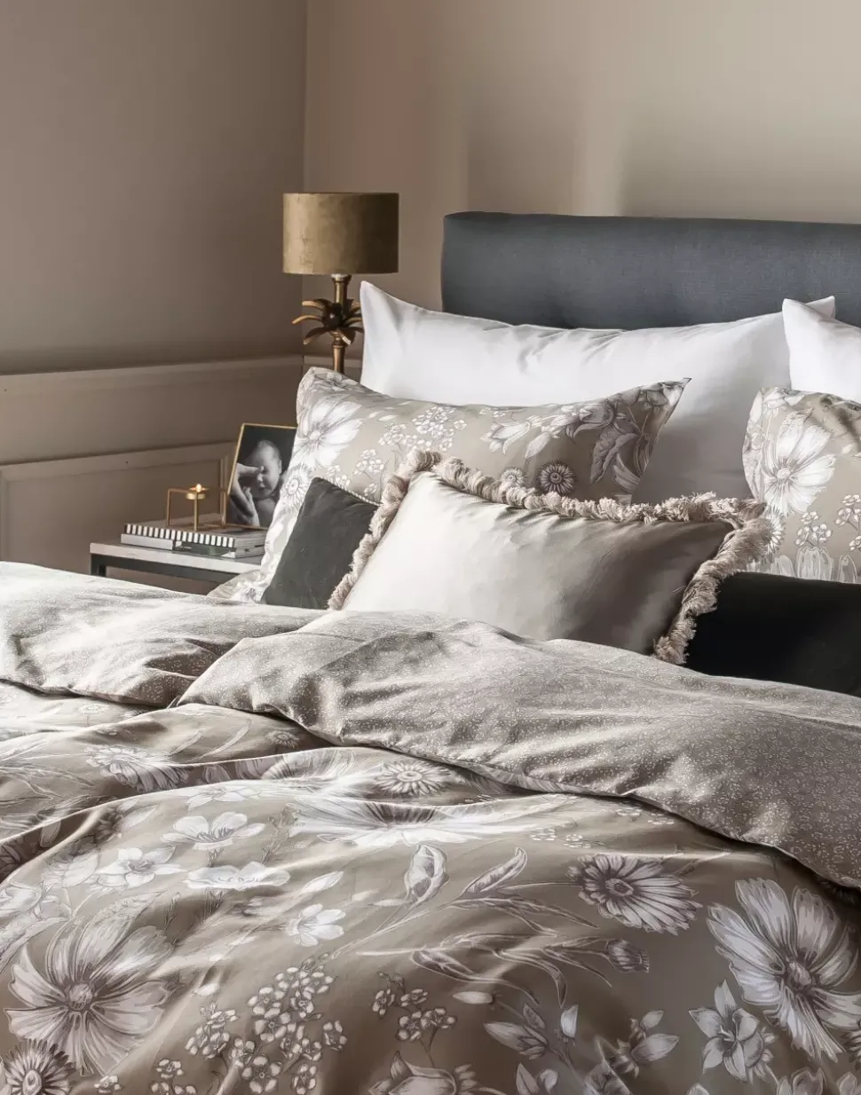 Borås Cotton Siena sengesett 140x220/50x70 Beige
