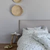 Borås Cotton Veneda sengesett 200x220/2*50x70 Blå