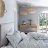 Borås Cotton Veneda sengesett 140x200/50x70 Blå
