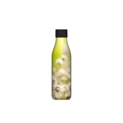 Bottle Up Design Gul med Blomster Termoflaske 0,5 l