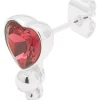 Bouquet Crystal Heart Øredobb 1 Stk Sølv