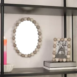 Bubbles Speil 22x29 Sand/Taupe