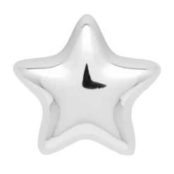 Bubble Star Øredobb Sølvbelagt 1 stk