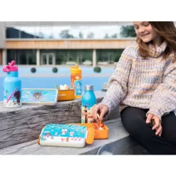 Bukkene Bruse Lunsjboks Oransje