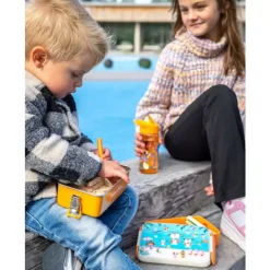 Bukkene Bruse Lunsjboks Oransje
