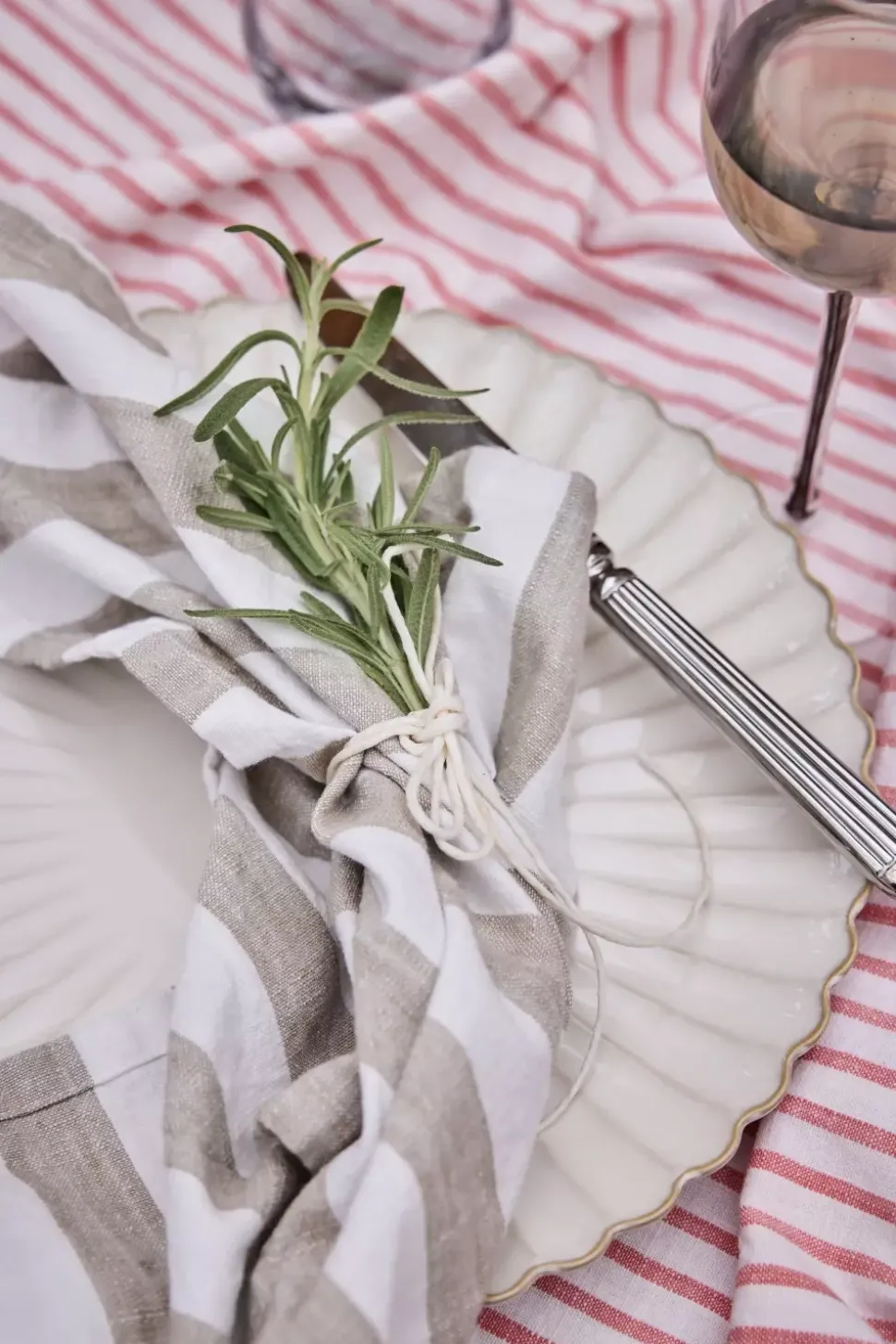 Camille Middagstallerken Offwhite