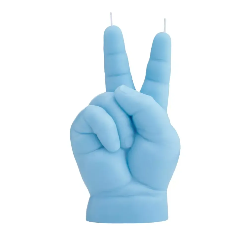 CandleHand Baby 'Peace' Blue